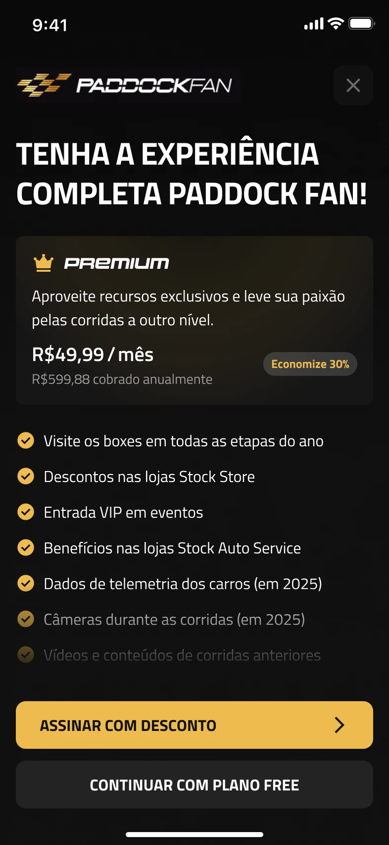 Plano premium